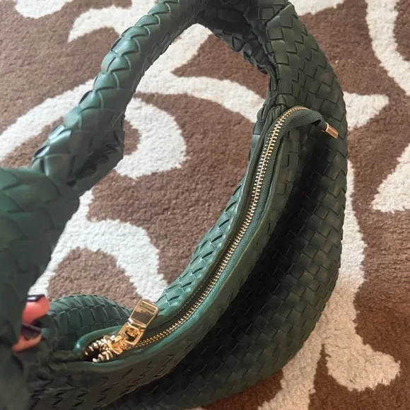 Anthropologie Melie Bianco Brigitte Large Faux Leather Shoulder Bag - Picture 3 of 4